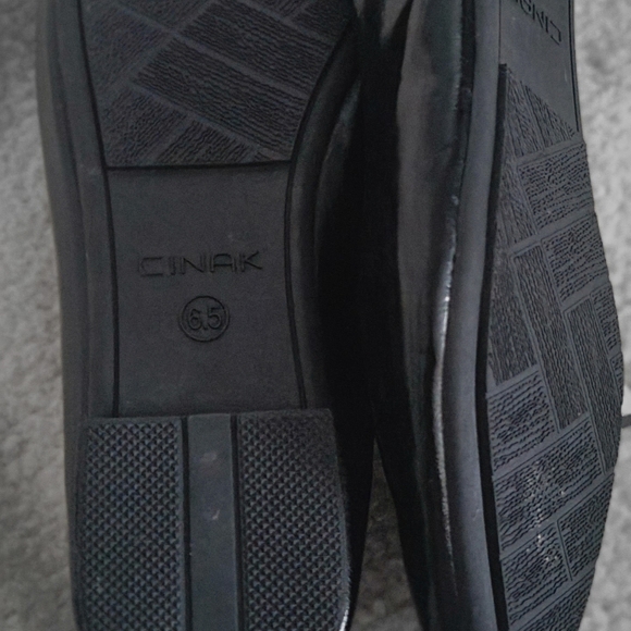 CINAK Women's Classic Flats w/Pointed Toe Ballets, Sz 6 1/2 - Picture 7 of 8